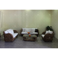 Antique Natural Water Hyacinth Sofa Set Indoor Living Set Furniture